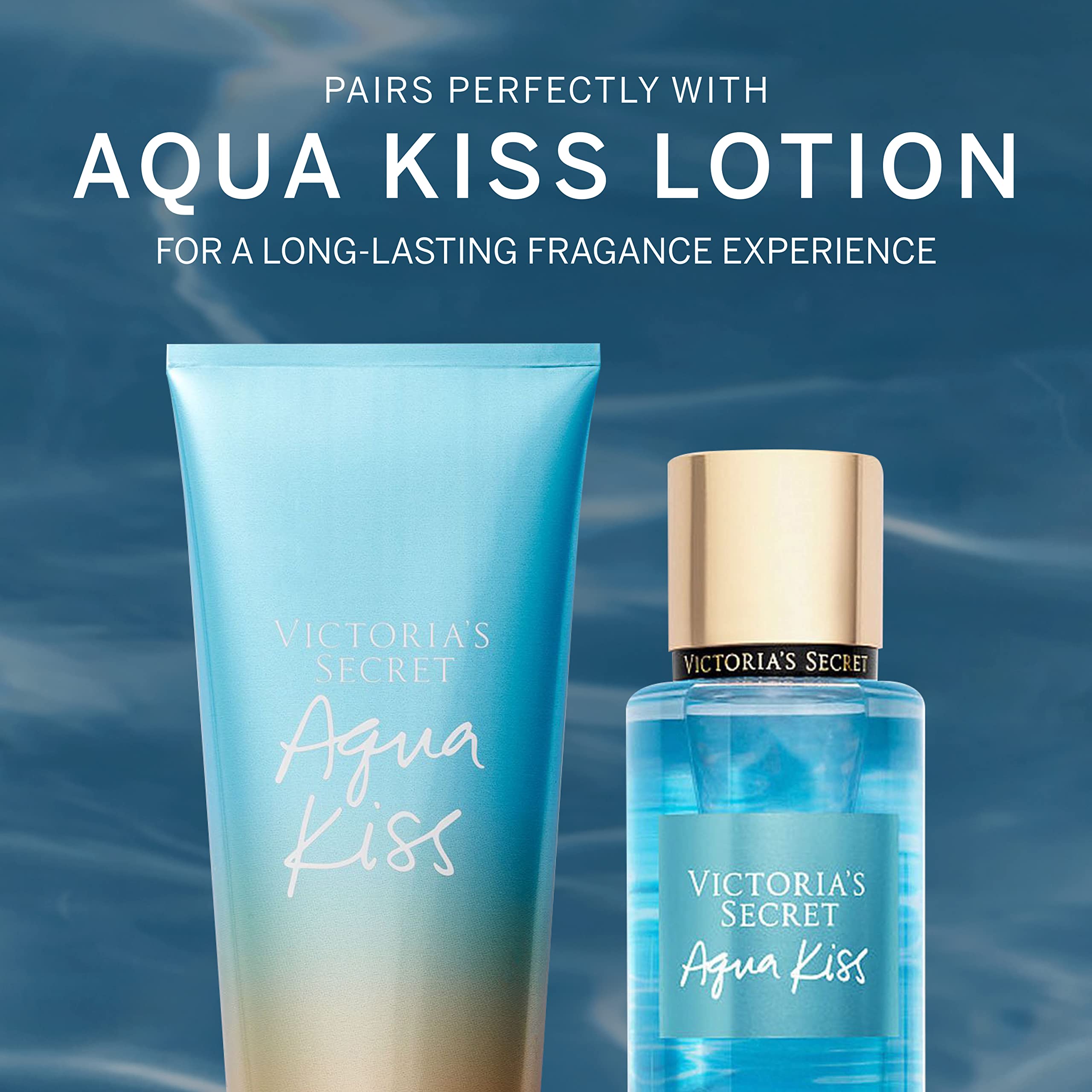 Victoria's Secret Aqua Kiss cool waters note evokes airy summer vibes.