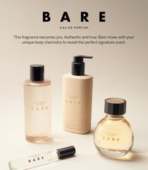 Victoria's Secret Bare travel size mist, TSA-friendly and ideal for airport touch-ups.