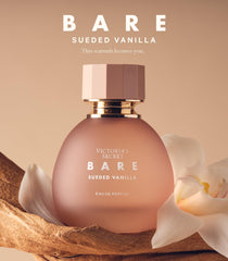 Victoria's Secret Bare Sueded Vanilla packaging box, gift-ready