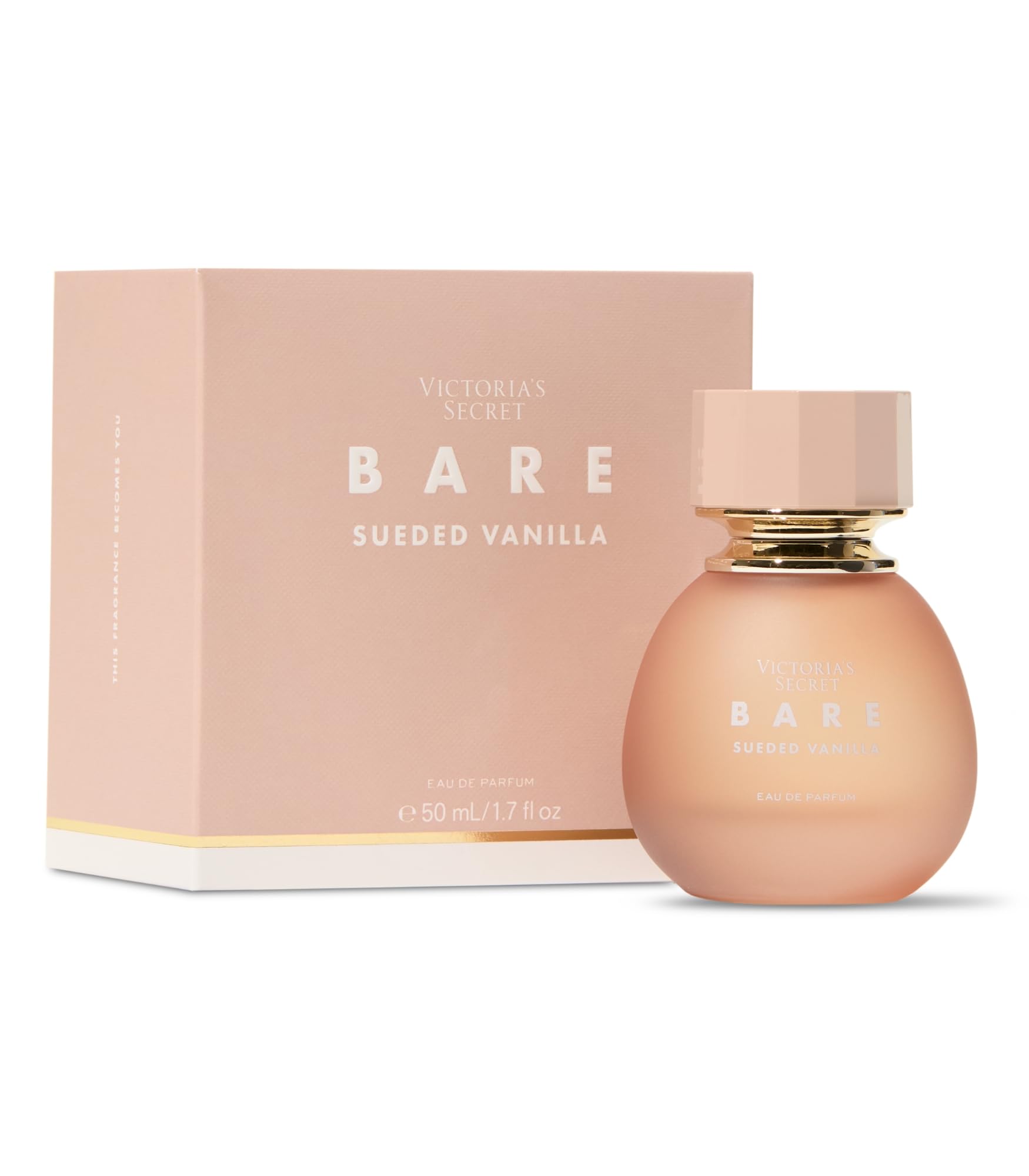 Victoria's Secret Bare Sueded Vanilla cap closeup for easy application