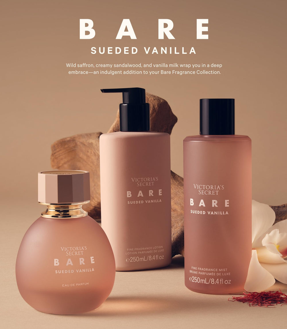 Victoria's Secret Bare Sueded Vanilla spray application for daily use