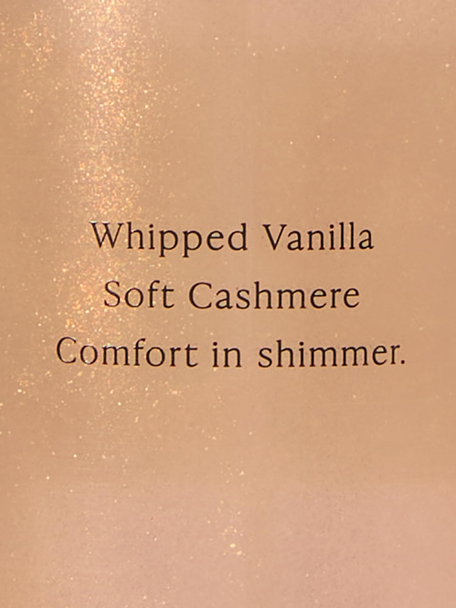Victoria's Secret Bare Vanilla Shimmer Mist pairs with lotion for lasting fragrance