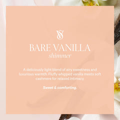 Victoria's Secret Bare Vanilla Shimmer Mist spritz-on glow for day wear