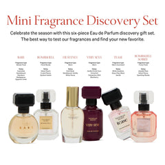 Victoria's Secret Bombshell Soiree mini EDP bottle for travel scent.