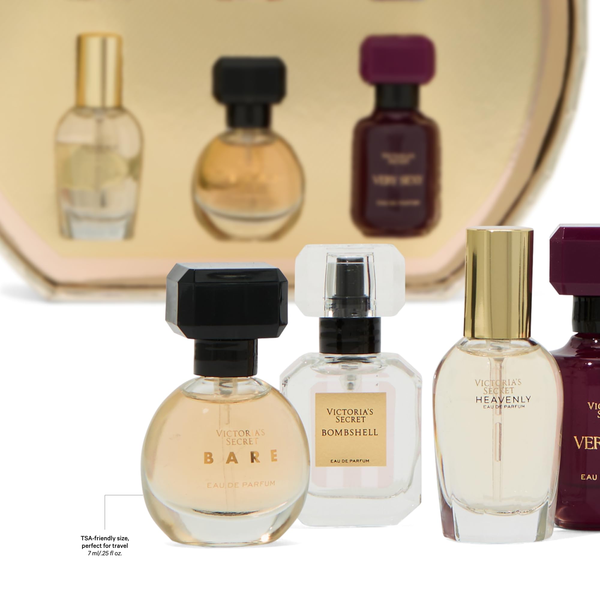 Victoria's Secret Heavenly mini EDP bottle for light daytime fragrance.