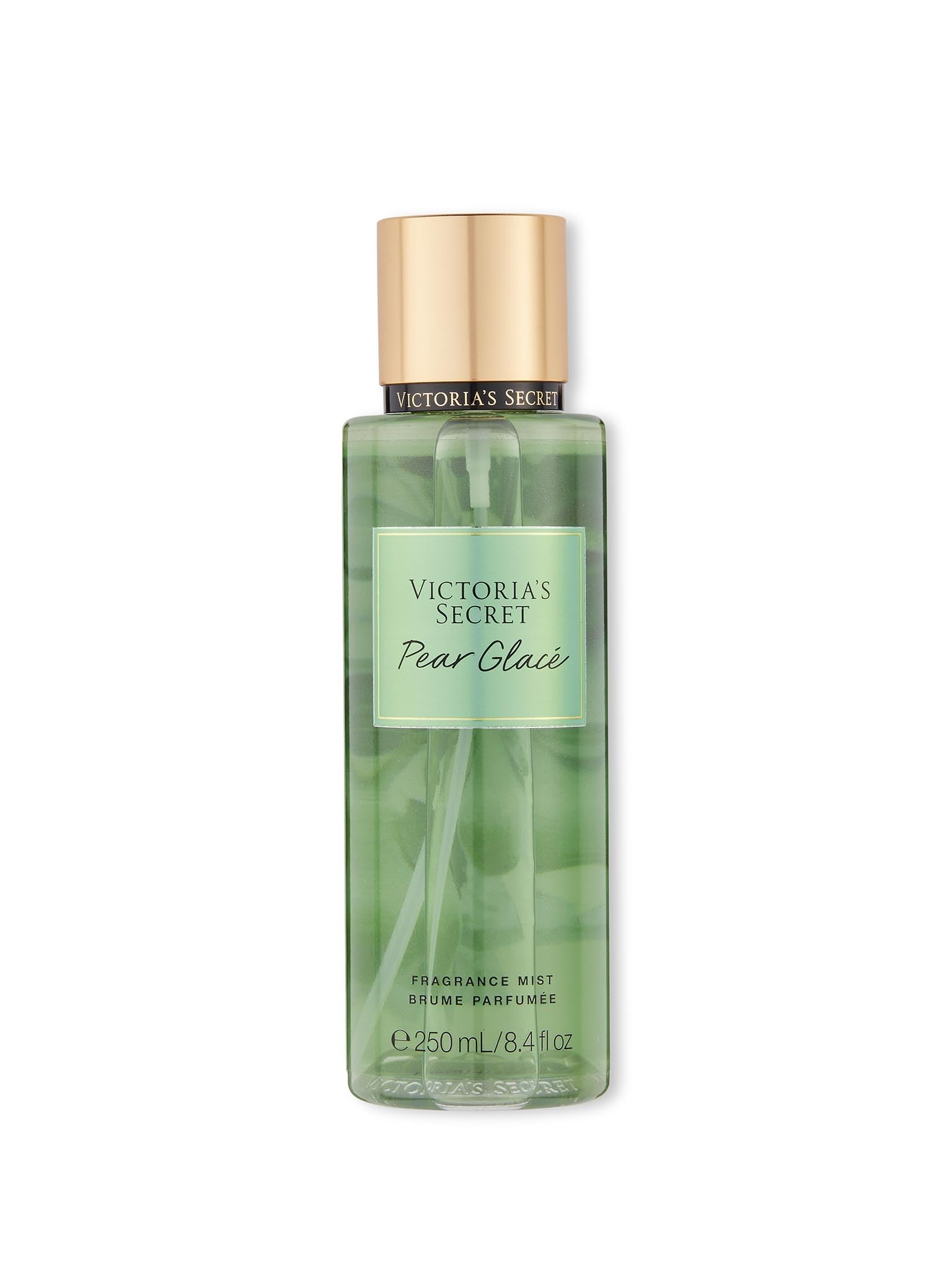 Victoria's Secret Pear Glace fragrance mist bottle for everyday wear