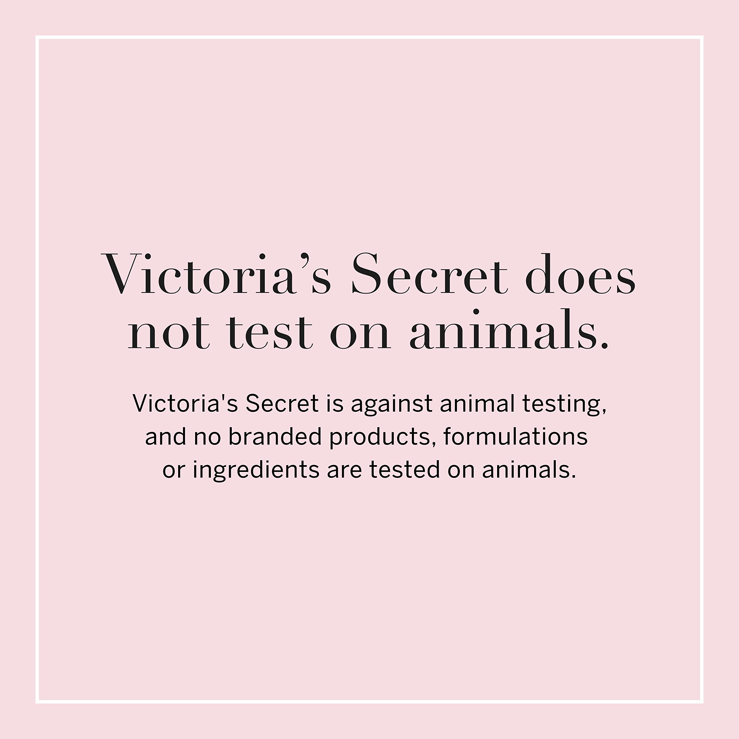 Victoria's Secret Pear Glace packaging showcases a chic travel-friendly bottle
