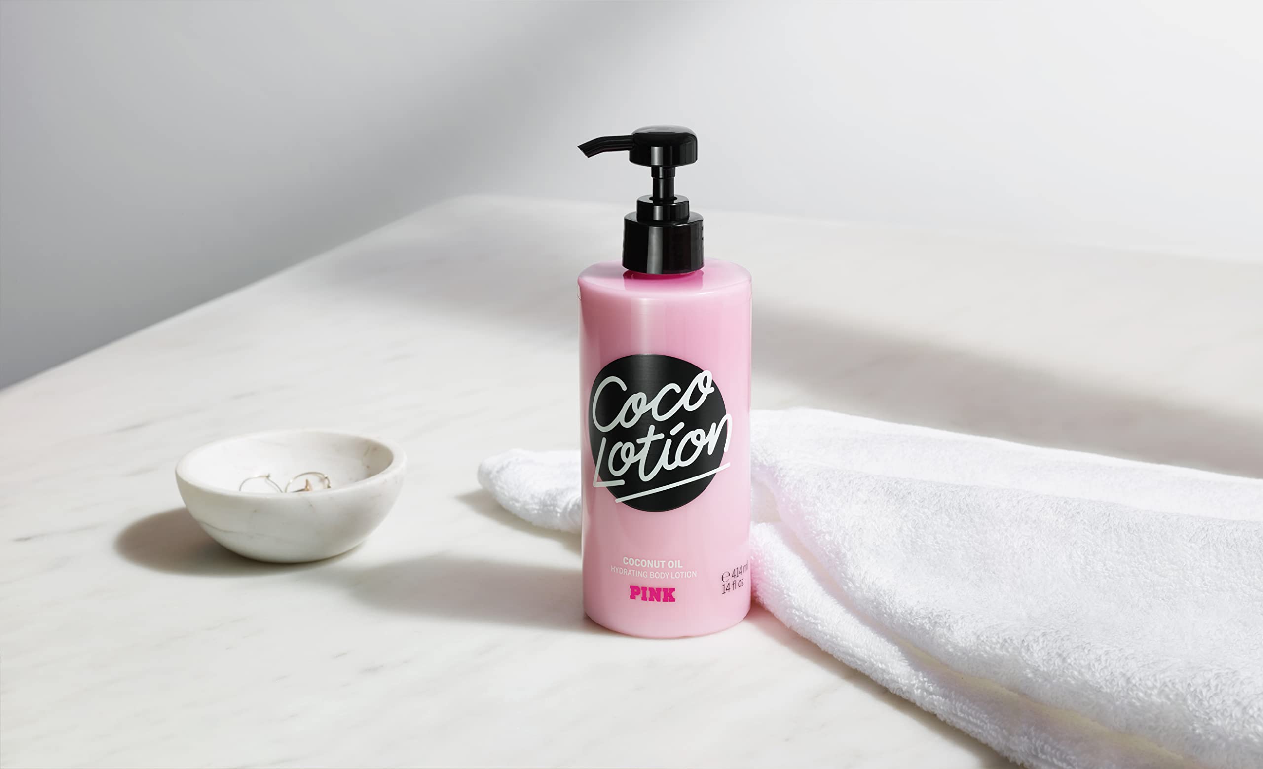 Daily skincare routine with Victoria's Secret Pink Coco Hydrating Lotion