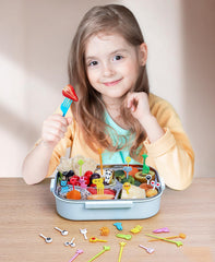 Vicuna R giraffe pick makes lunches vibrant and fun for kids.