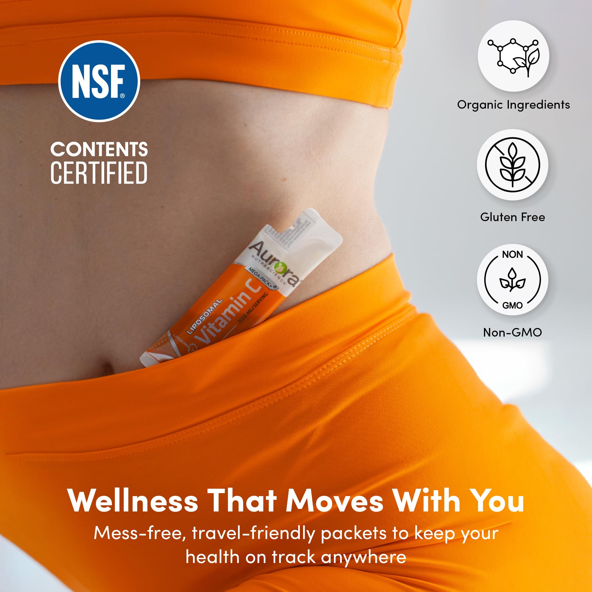 Vida Lifescience Aurora compact box and packets showing clean labeling.