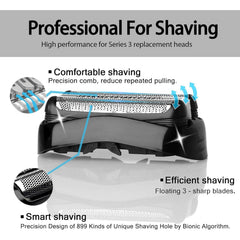 VIDSA compatible Series 3 shavers 3000s 3090s featuring easy upgrade