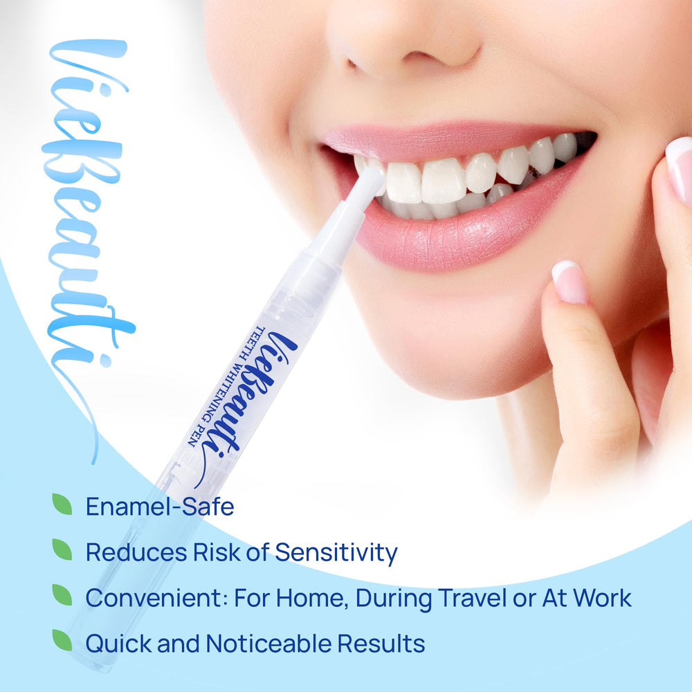 VieBeauti compact portable whitening pen ready for on-the-go use