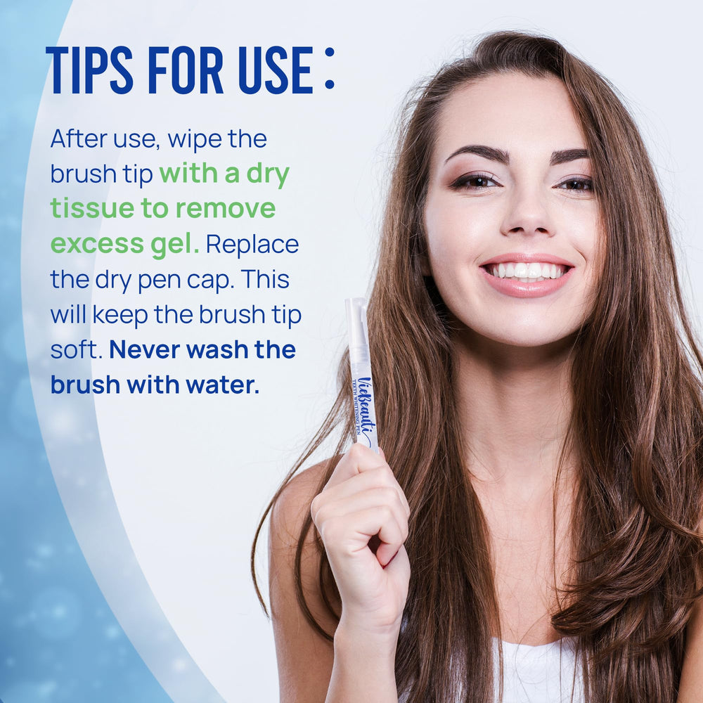 VieBeauti enamel-safe whitening emphasizes gentle whitening