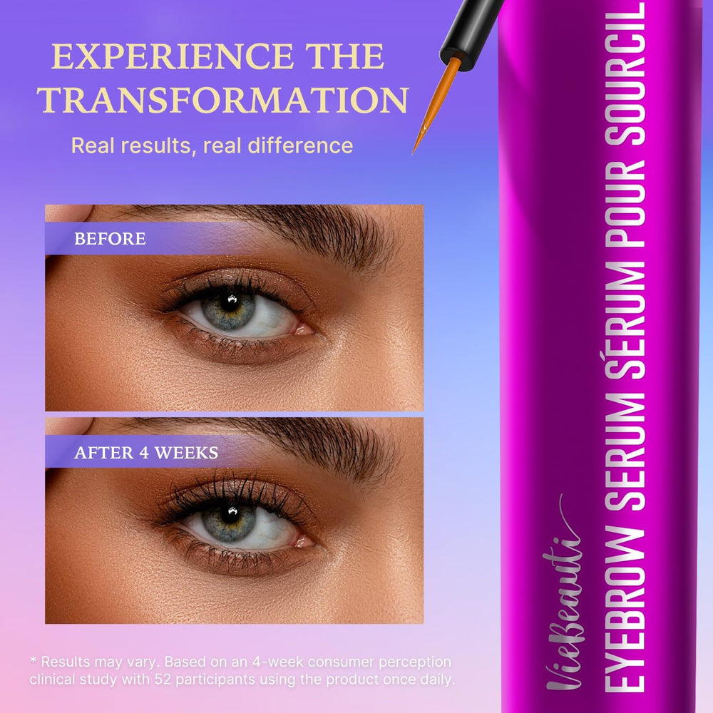 VieBeauti Lash Serum precision wand enables gentle lash care
