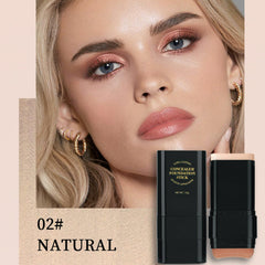 Vienflona contour brush end shaping flawless contour on cheeks