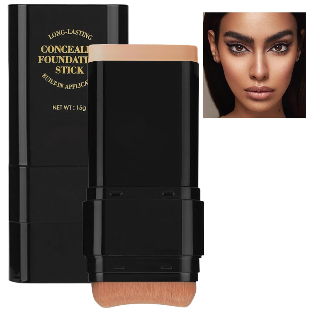 Vienflona Foundation Stick dual-ended design delivers quick, natural-looking coverage for everyday skin.