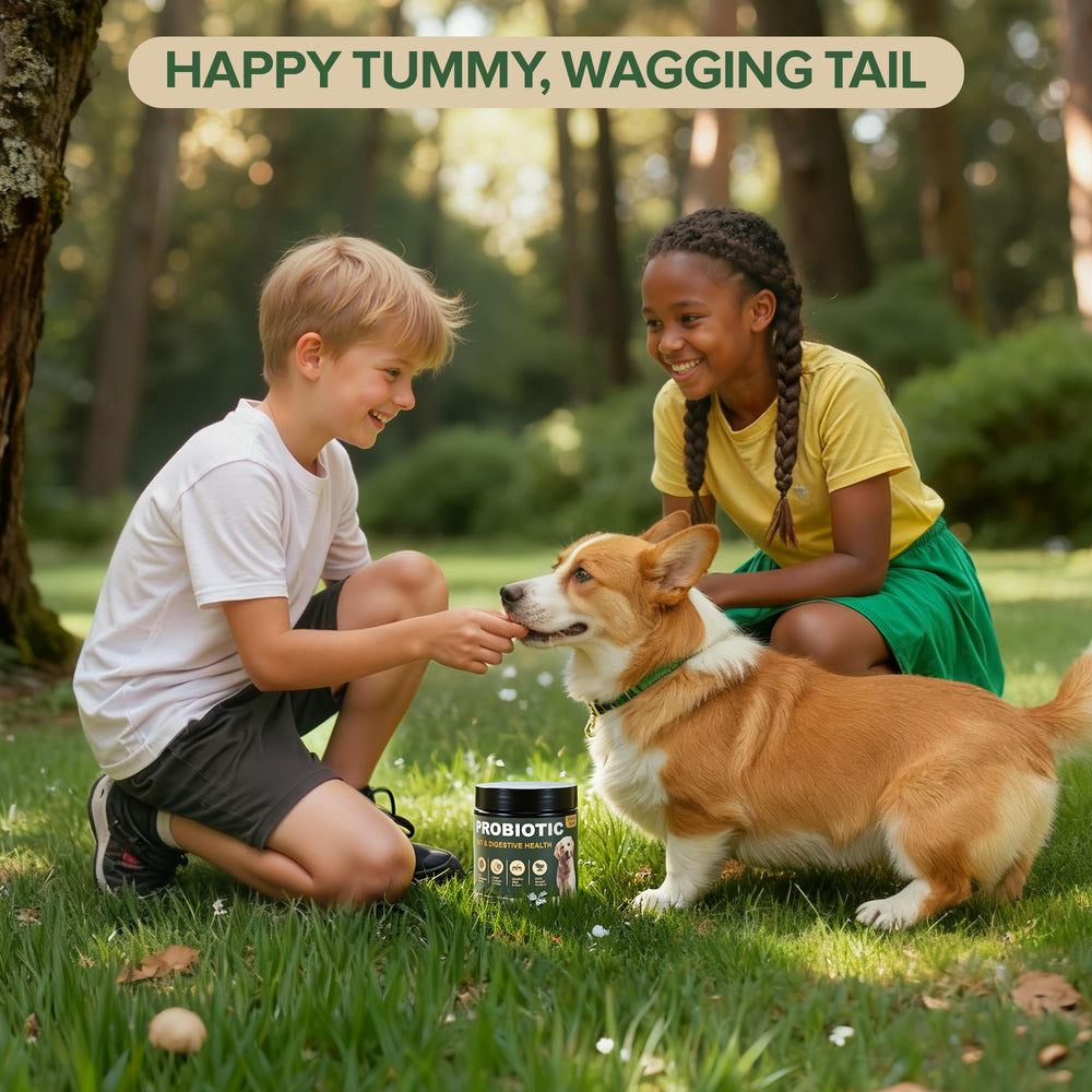 VientoSeek daily-use probiotics for dogs promote digestive comfort.