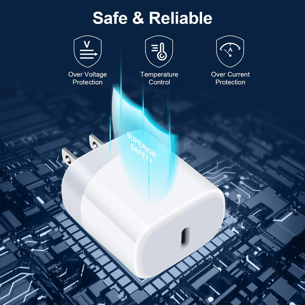 Vifigen 1-pack includes compact USB-C charging block