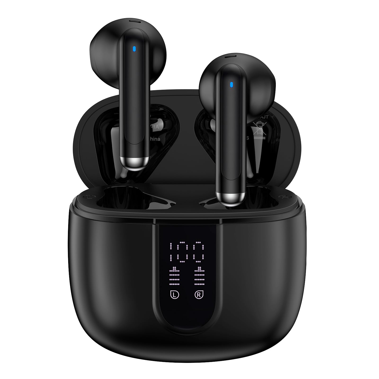 VIFIGEN Samsung Earbuds with LED display showing battery level for quick charging.