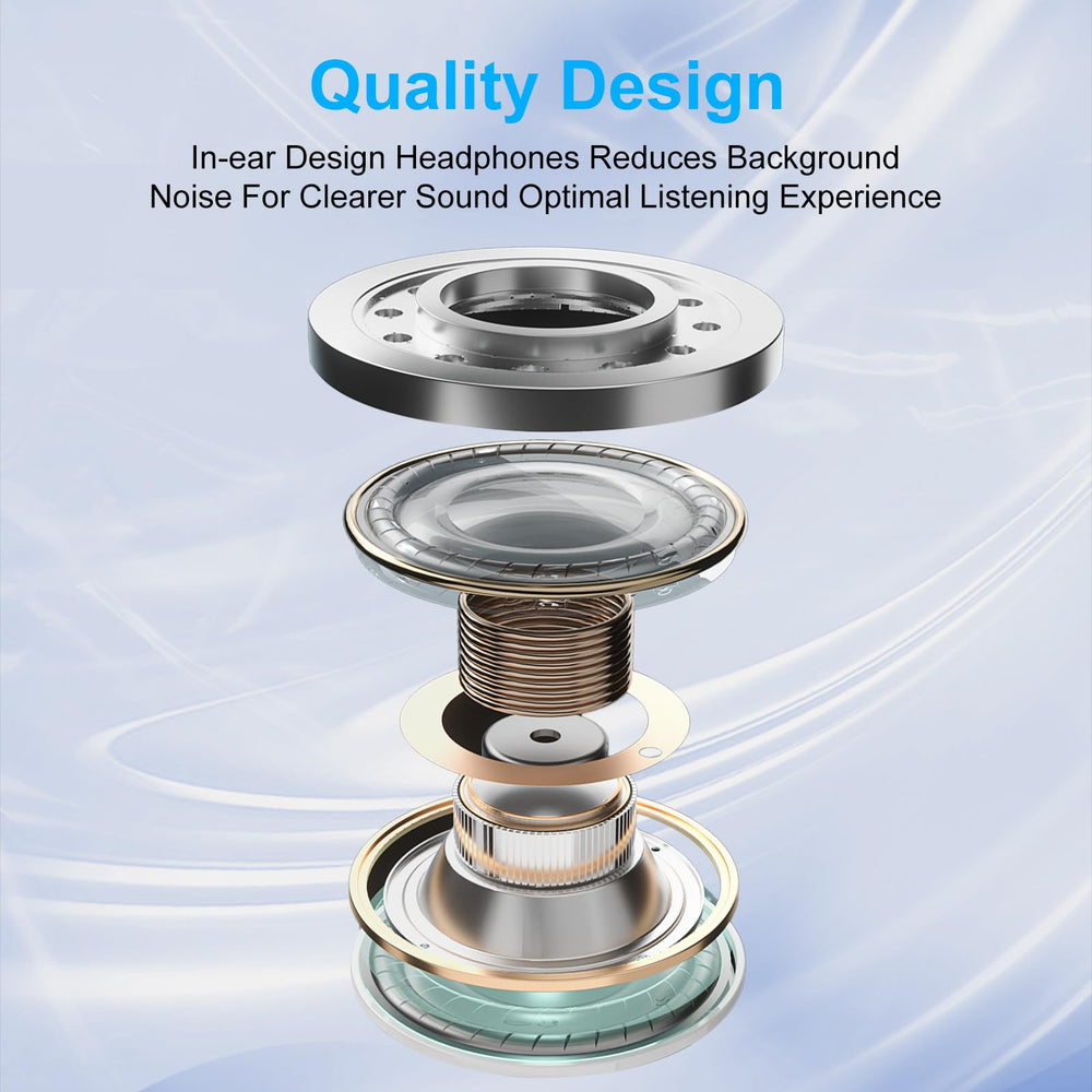 VIFIGEN USB-C earbuds with durable aluminum connectors for reliable contact.