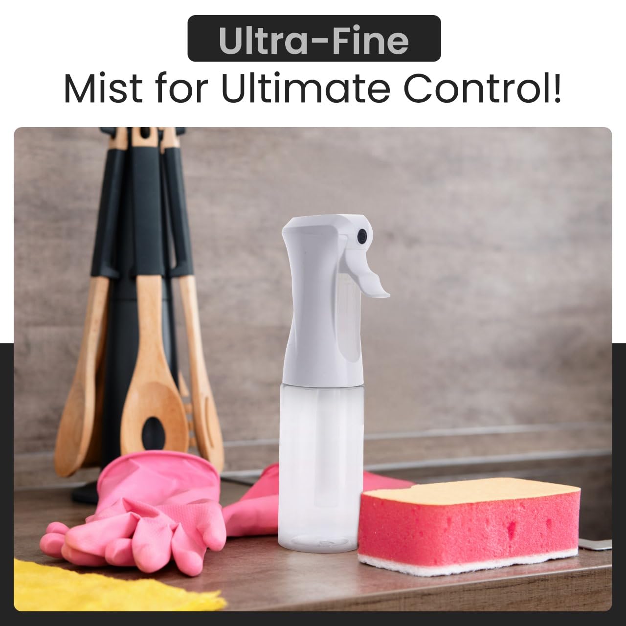 VIGOR PATH clear body lets you see contents at a glance.