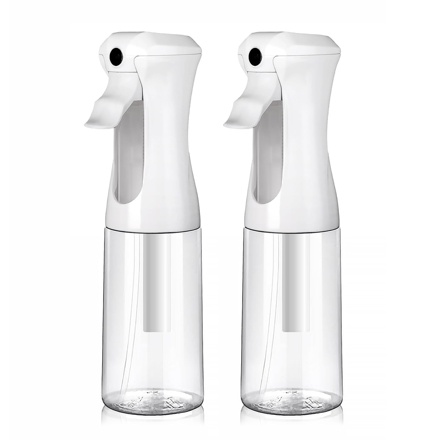 VIGOR PATH hair spray bottle in use yields even coverage with a smooth mist