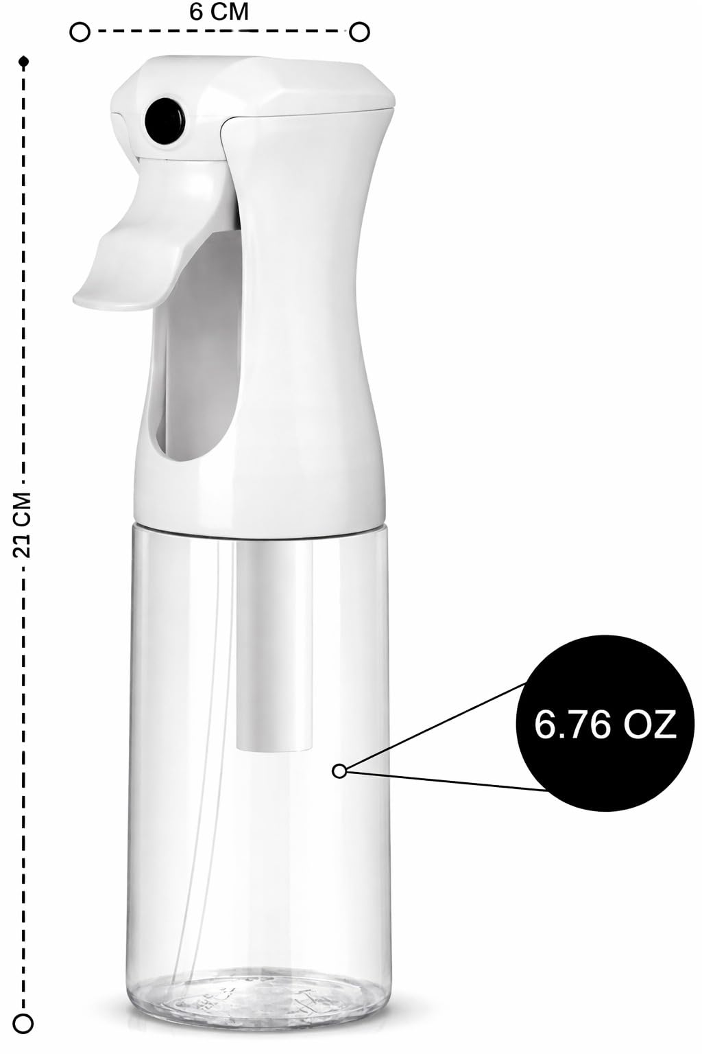 VIGOR PATH portable travel spray 200ml with ergonomic grip.