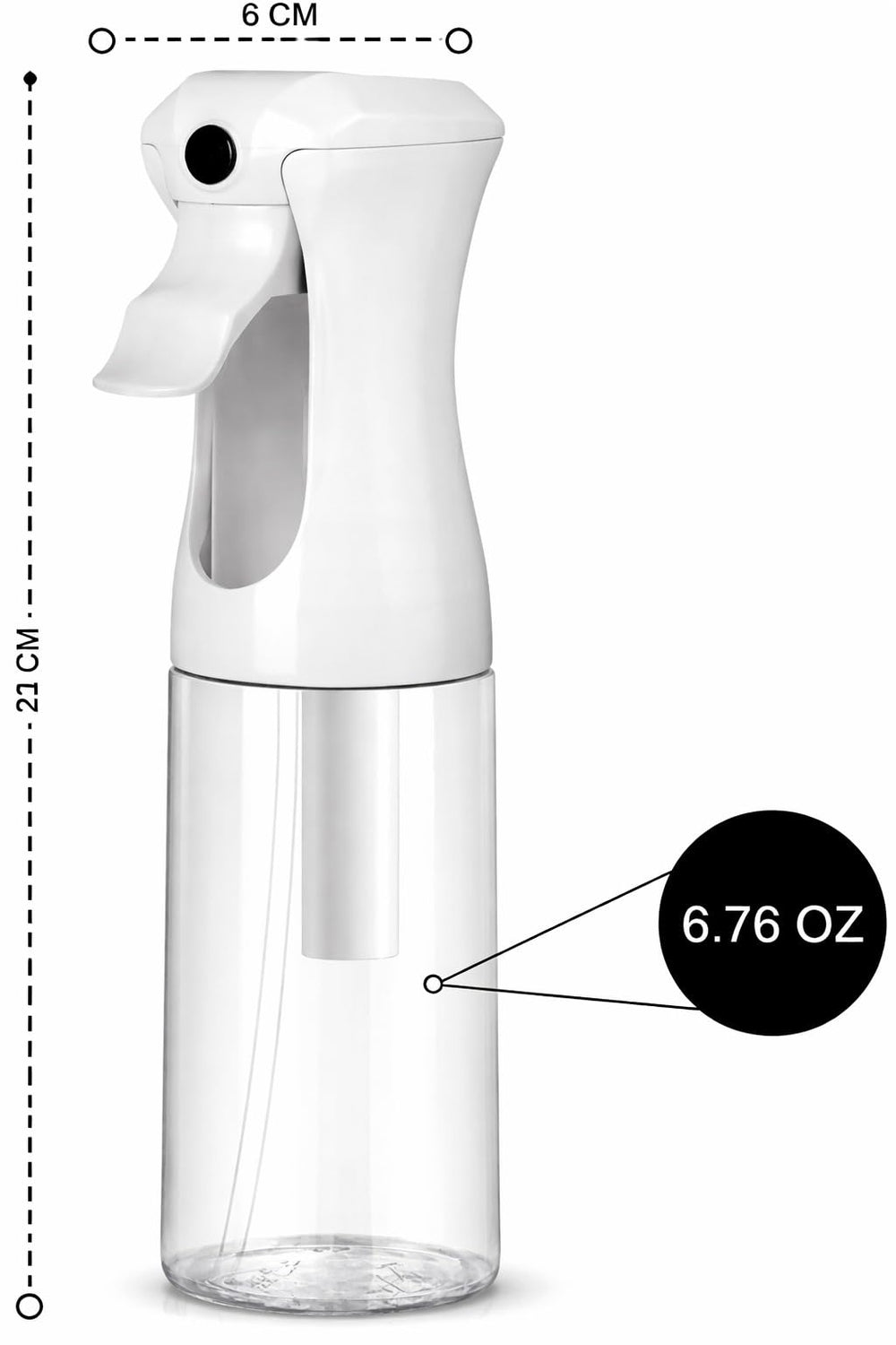 VIGOR PATH portable travel spray 200ml with ergonomic grip.