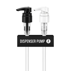 VIGOR PATH universal pump top view enabling mess-free dispensing from a 1 L bottle