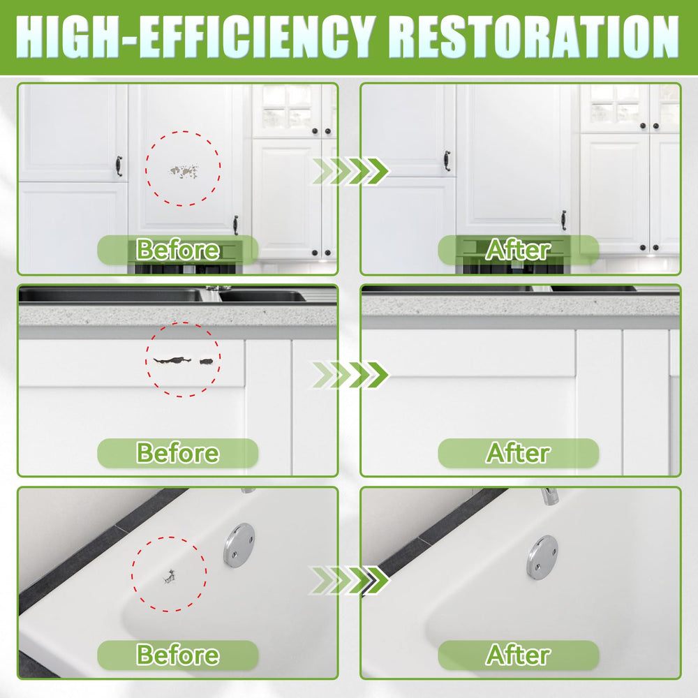 Vigorder white touch up paint pen fixing cabinet scratches for a smooth finish