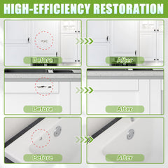 Vigorder white touch up paint pen fixing cabinet scratches for a smooth finish