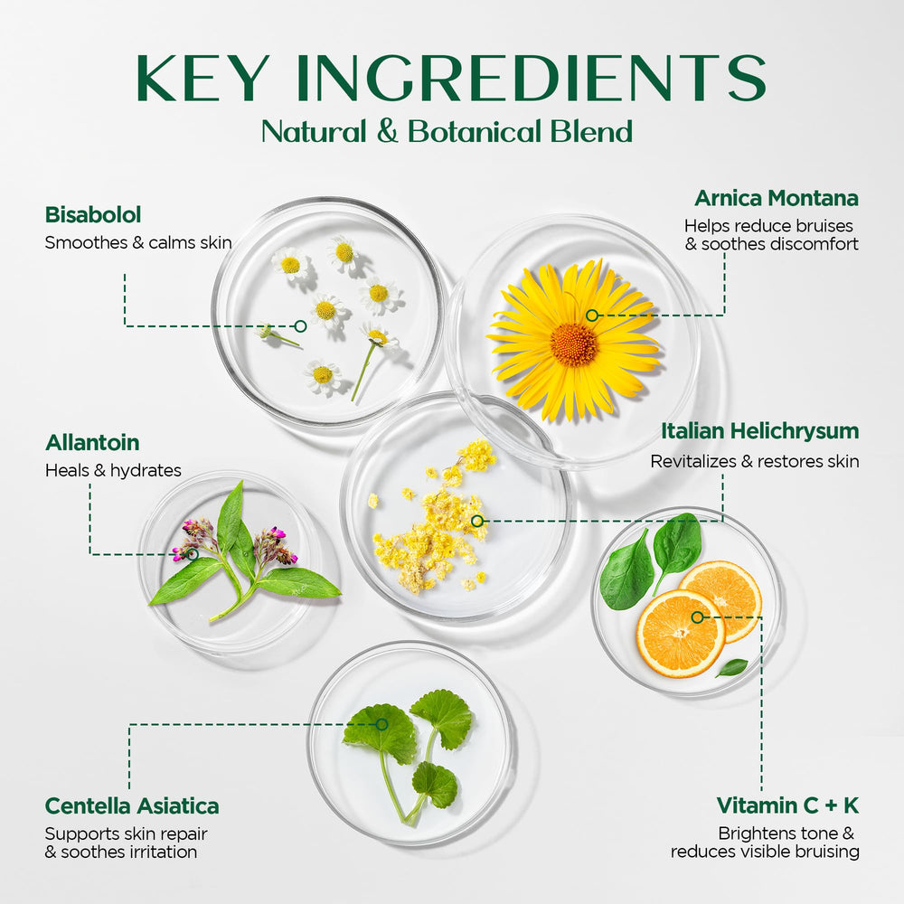 Application on face, neck and body for fragile skin care