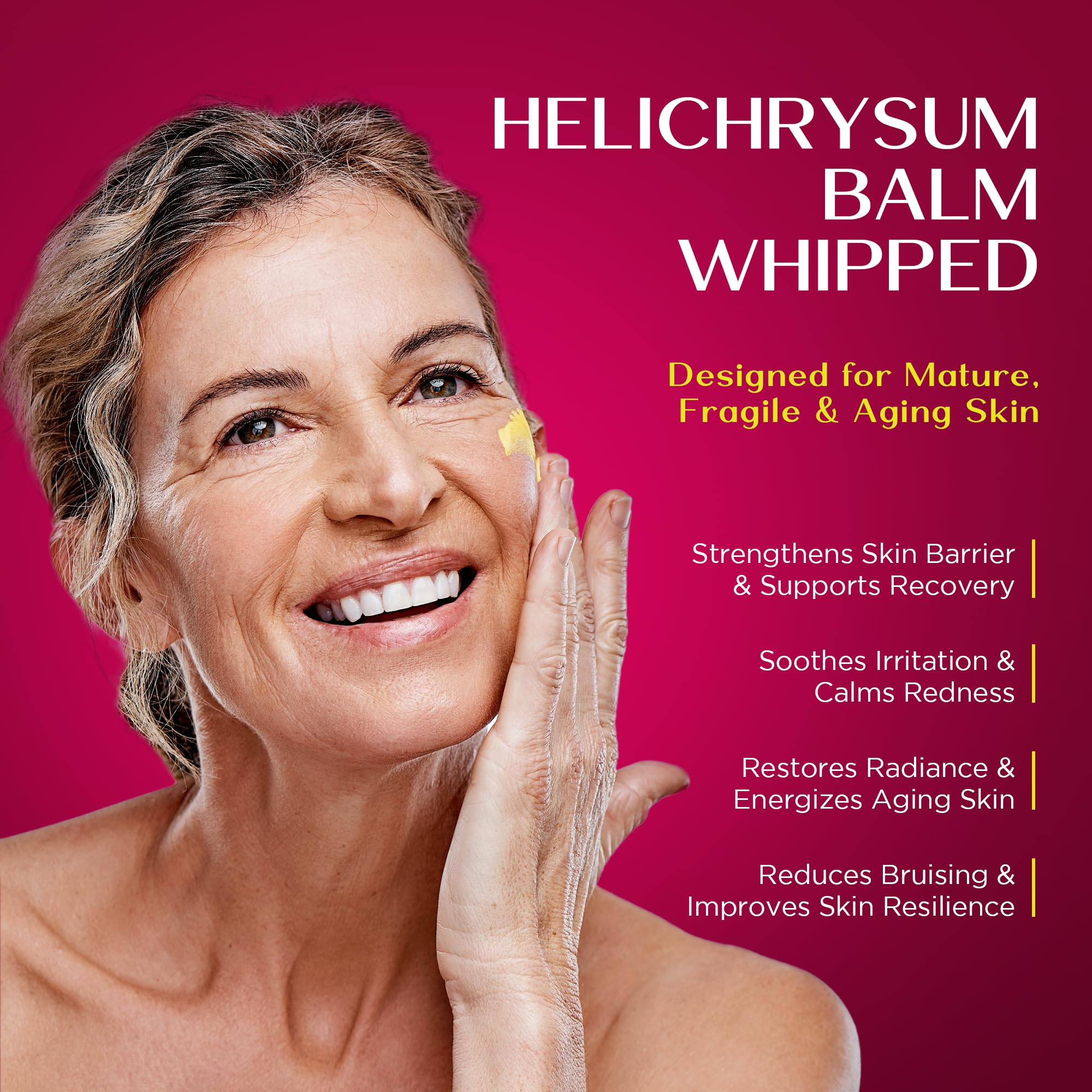 Vigority Helichrysum Balm arnica and calendula blend shown for daily care.