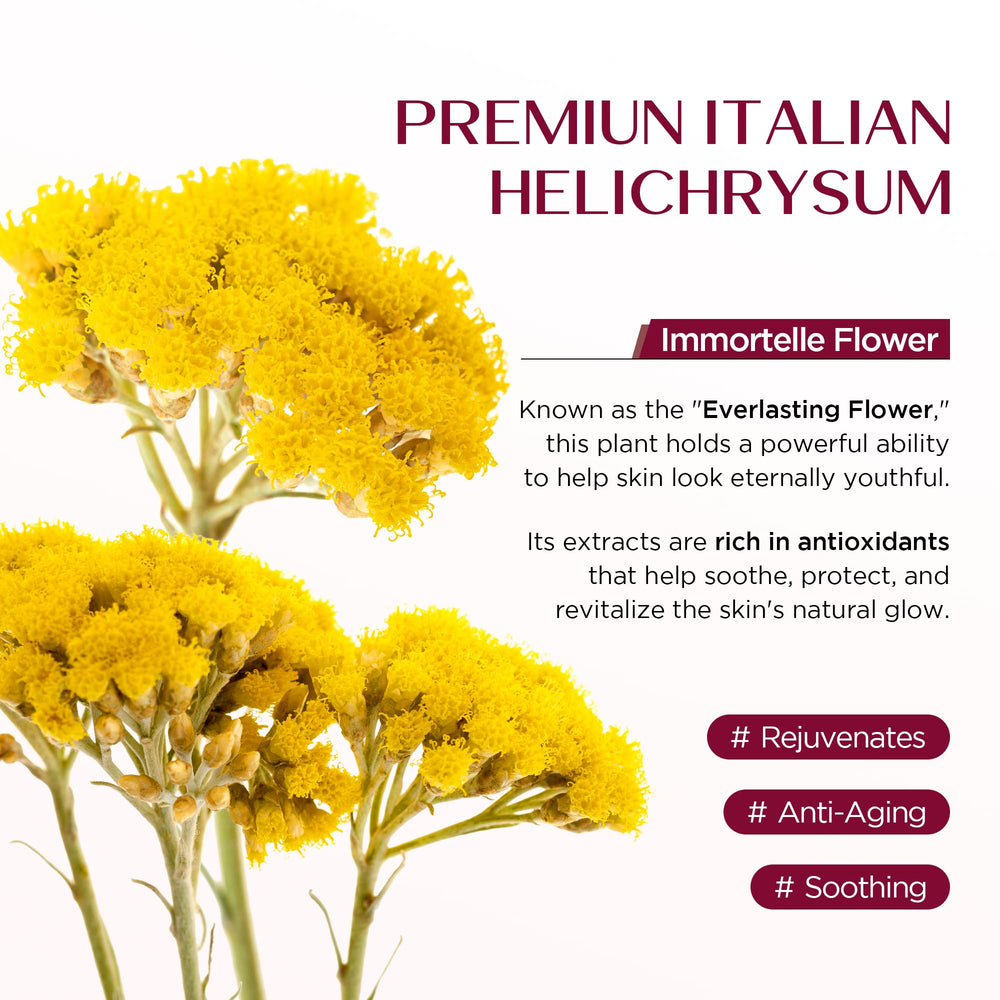 Vigority Helichrysum Balm nourishing mature skin and supporting hydration.