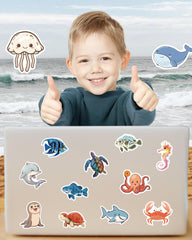 ViKiVi ocean stickers tablet offer color-rich accents on tablets
