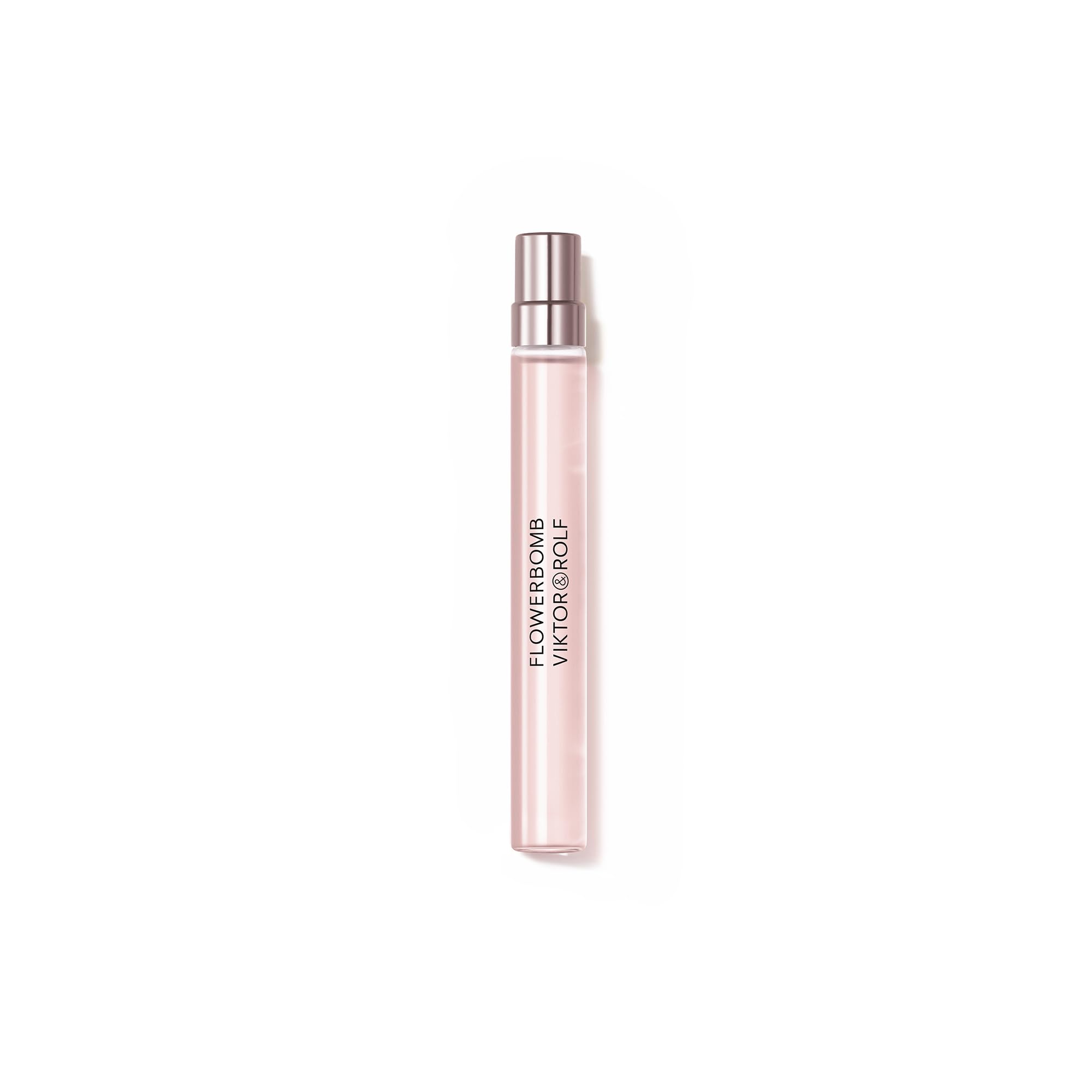 Viktor&Rolf Flowerbomb bottle front view for elegant evening scent inspiration.