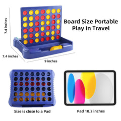 Vikutu compact blue board game ideal for airplanes and trains