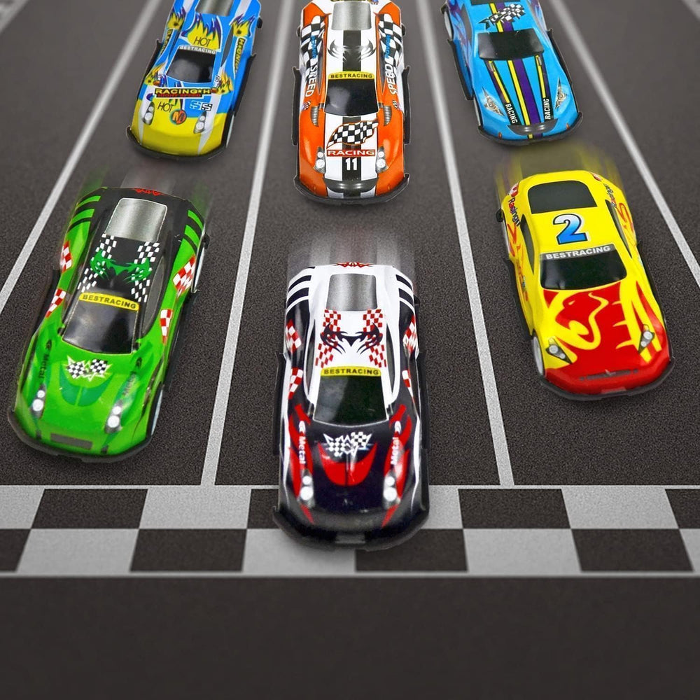 Vileafy 30 mini race cars color variety shows bright kid-friendly colors