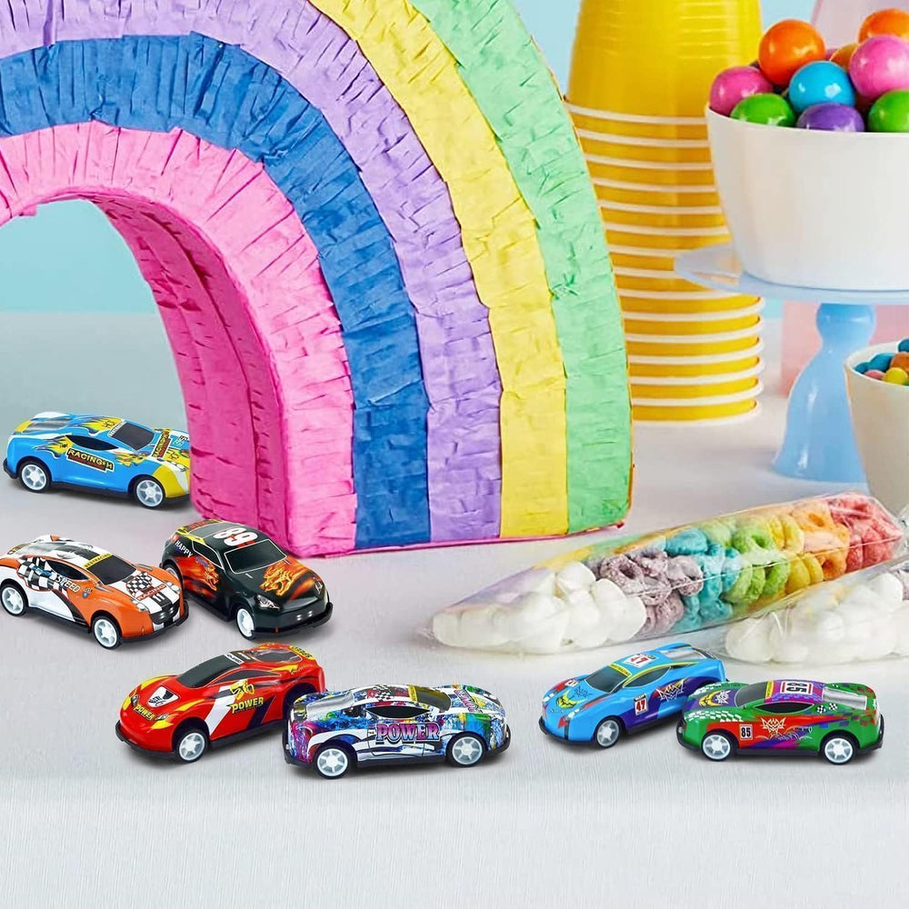 Vileafy 30 mini race cars party favor ready set
