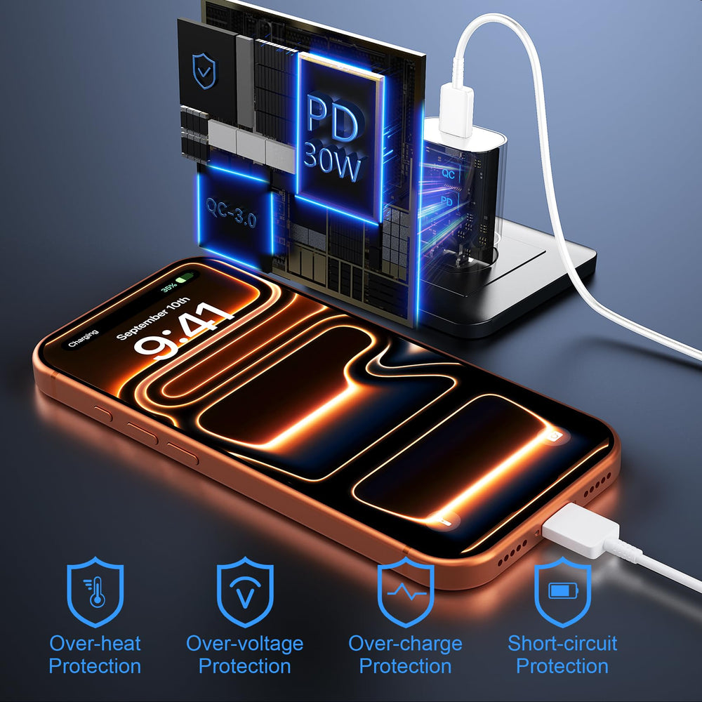 Vilive 30W charger packaging box for easy setup
