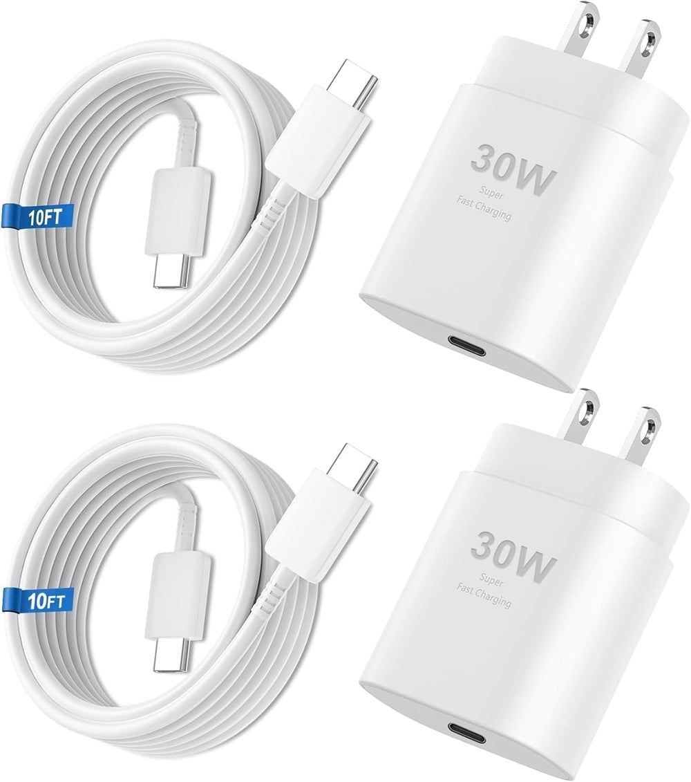 Vilive 30W USB-C charger front view for fast, portable charging