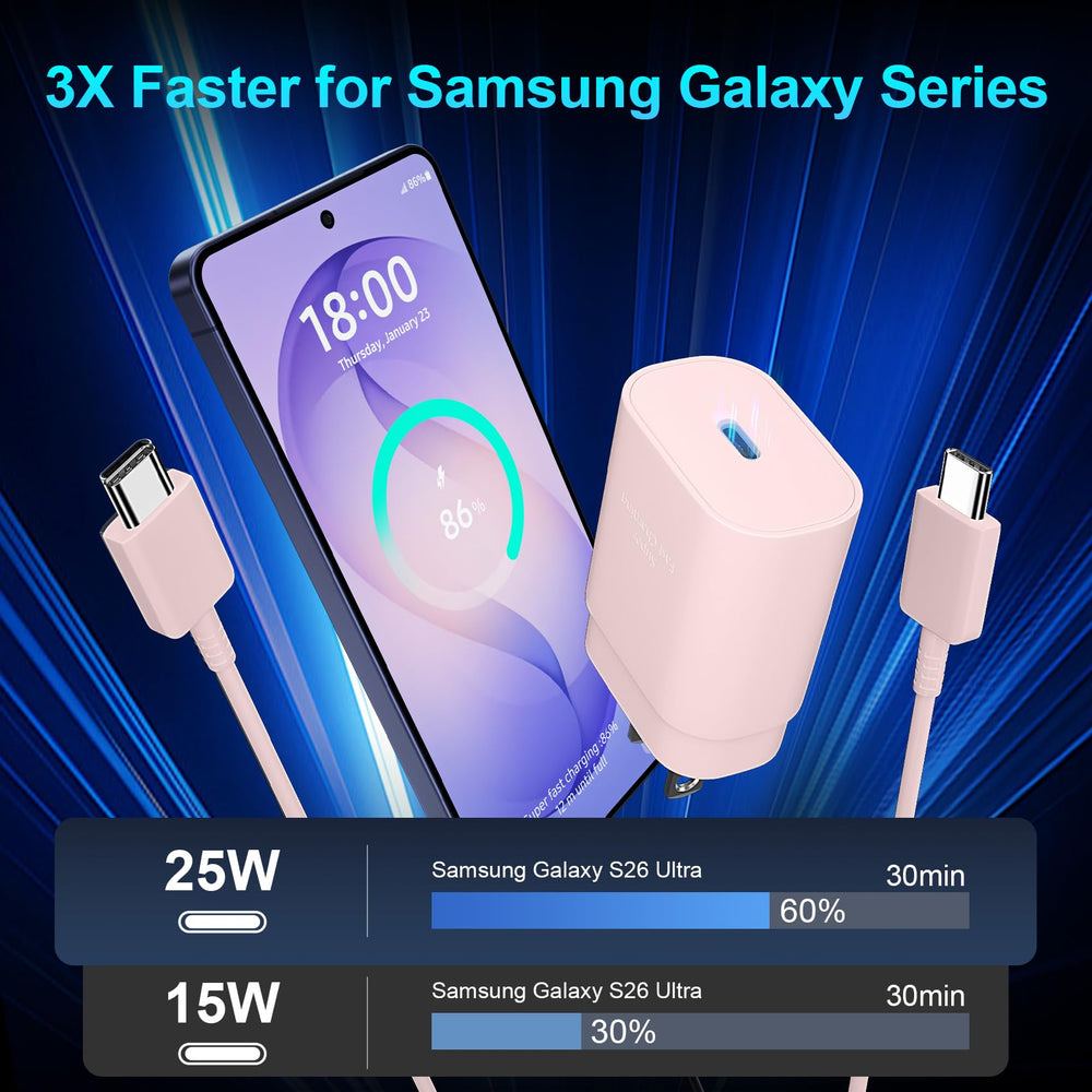 Vilive two-pack 25W fast charger supports charging two devices