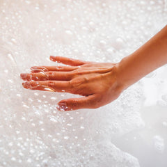 Village Naturals Bath Shoppe Shea Butter helps silky-smooth skin after bathing.