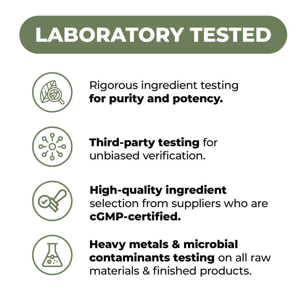 Vimerson Health bio-perine label closeup: improved absorption for better uptake.