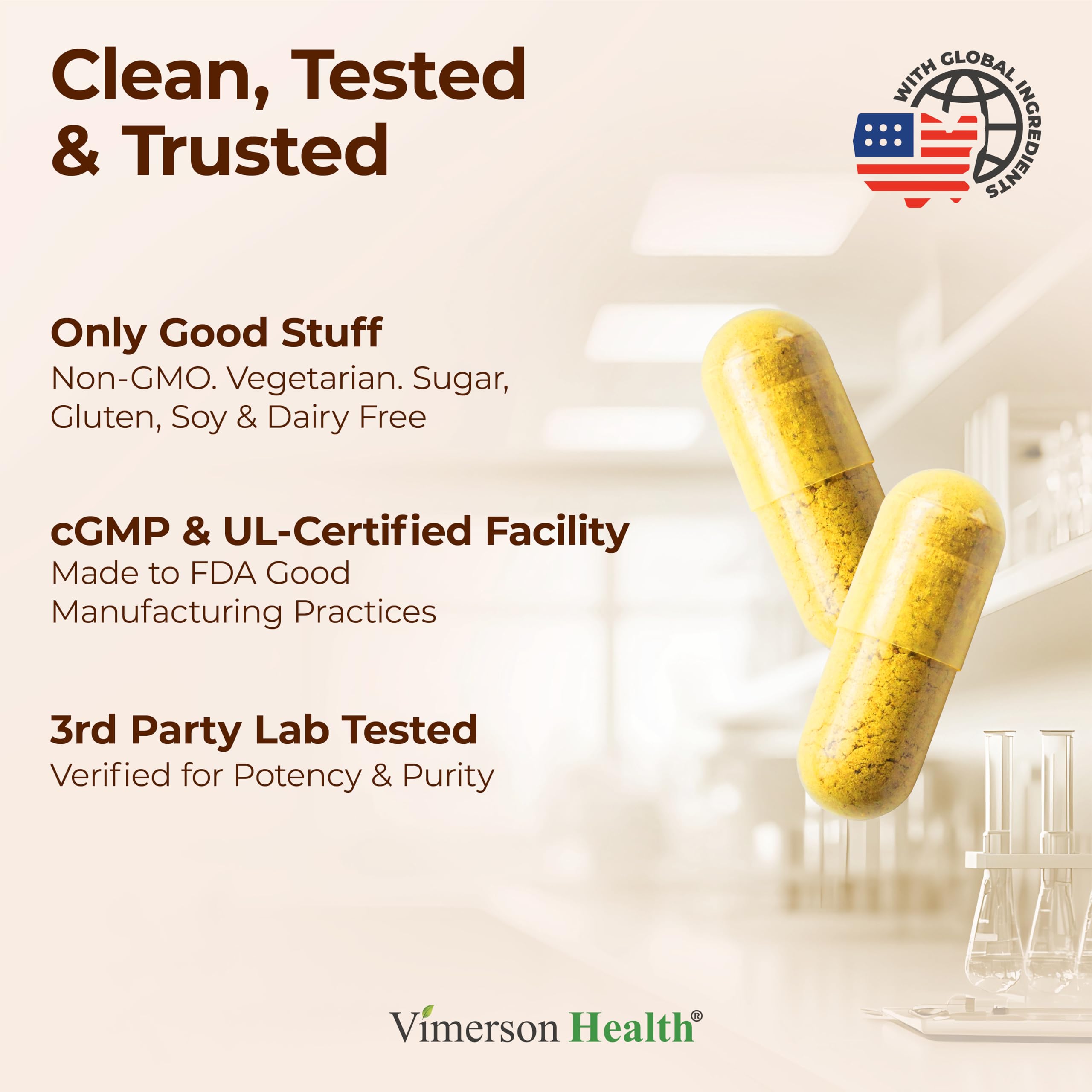 Vimerson Health black pepper Bioperine aiding curcumin absorption.