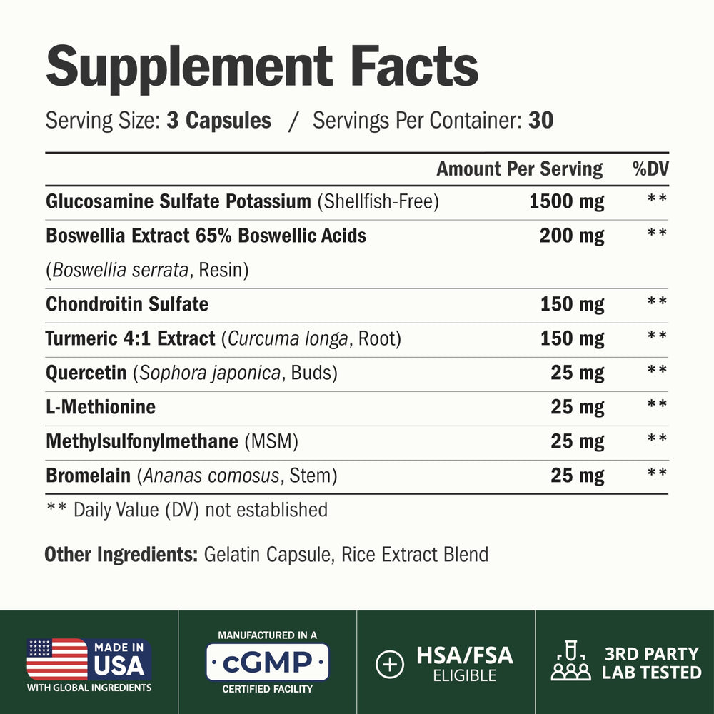 Vimerson Health capsules close-up for easy daily joint care