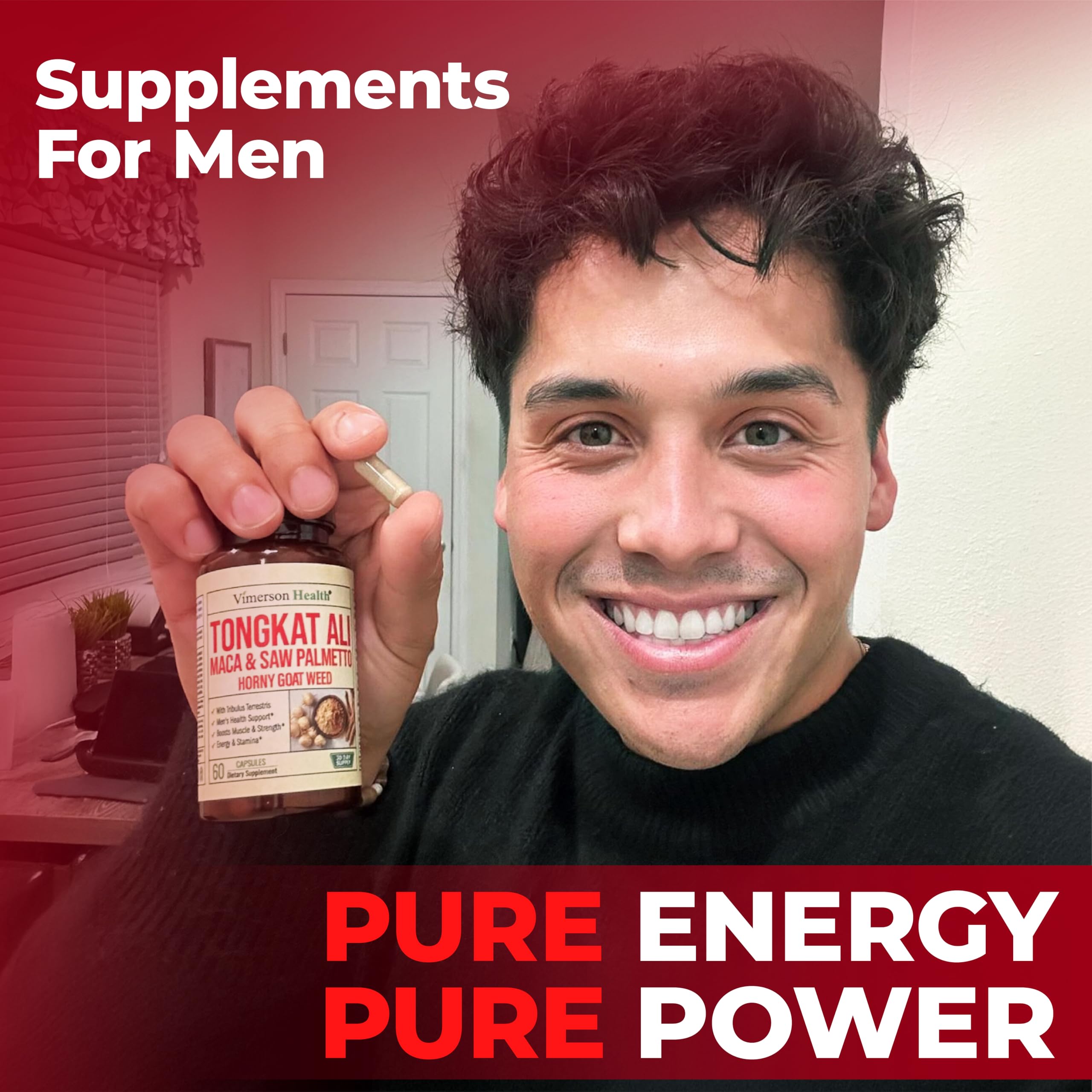 L-Arginine ingredient emphasizing vascular support for performance