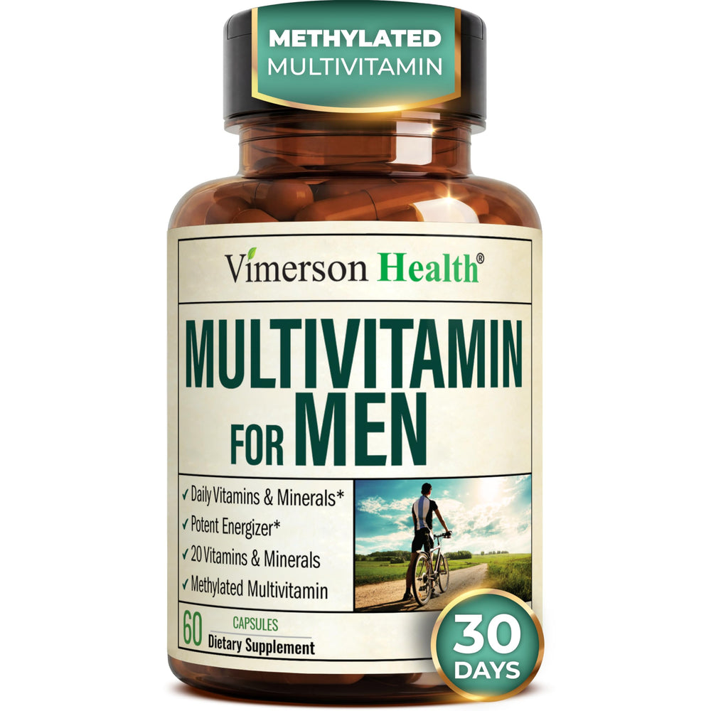 Vimerson Health multivitamin bottle cap for easy daily use