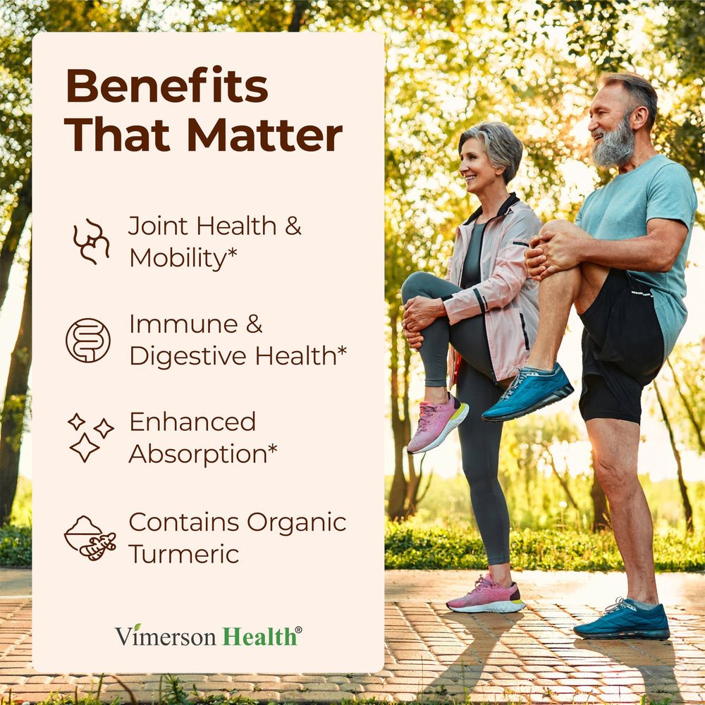 Vimerson Health Turmeric Curcumin bottle back with potency details
