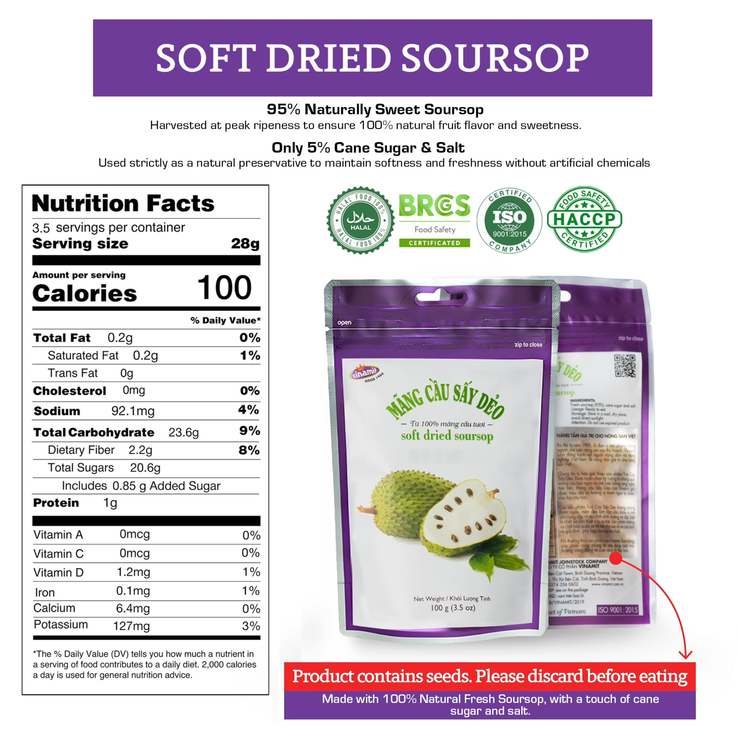 Vinamit-soursop-fruit-chewy-texture showcases natural flavor and satisfying bite.